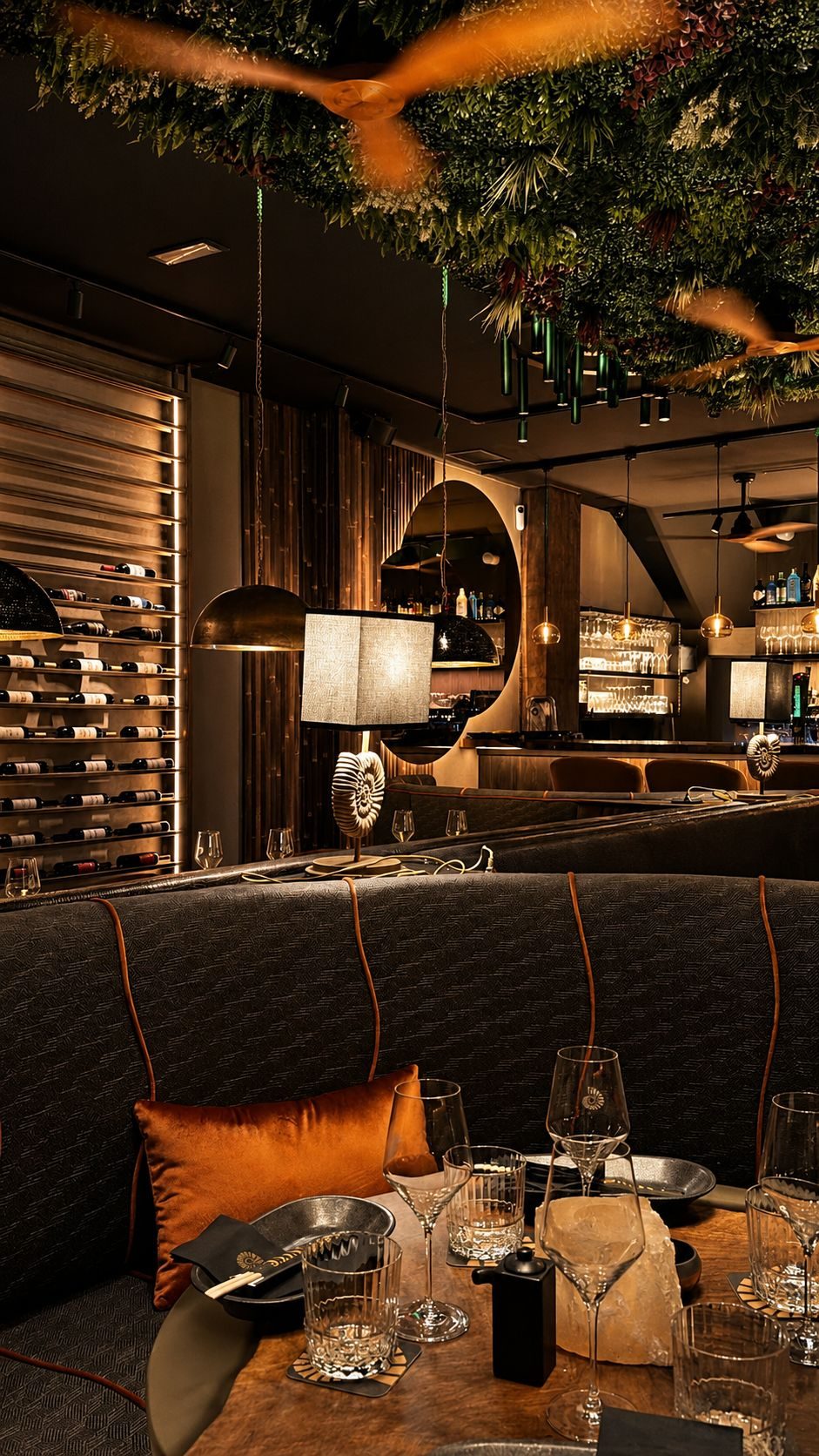 Sushi Restaurant — interior detail 1