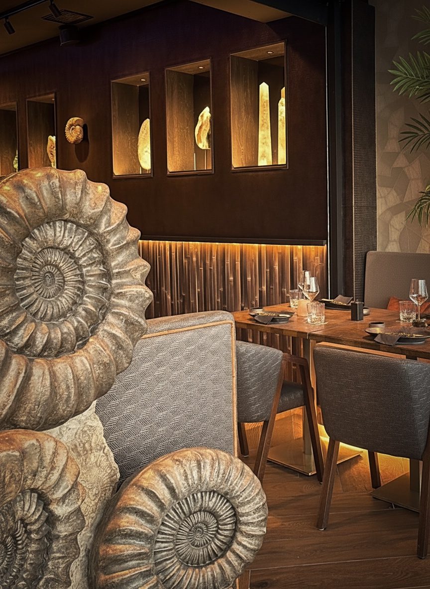 Sushi Restaurant — interior detail 2