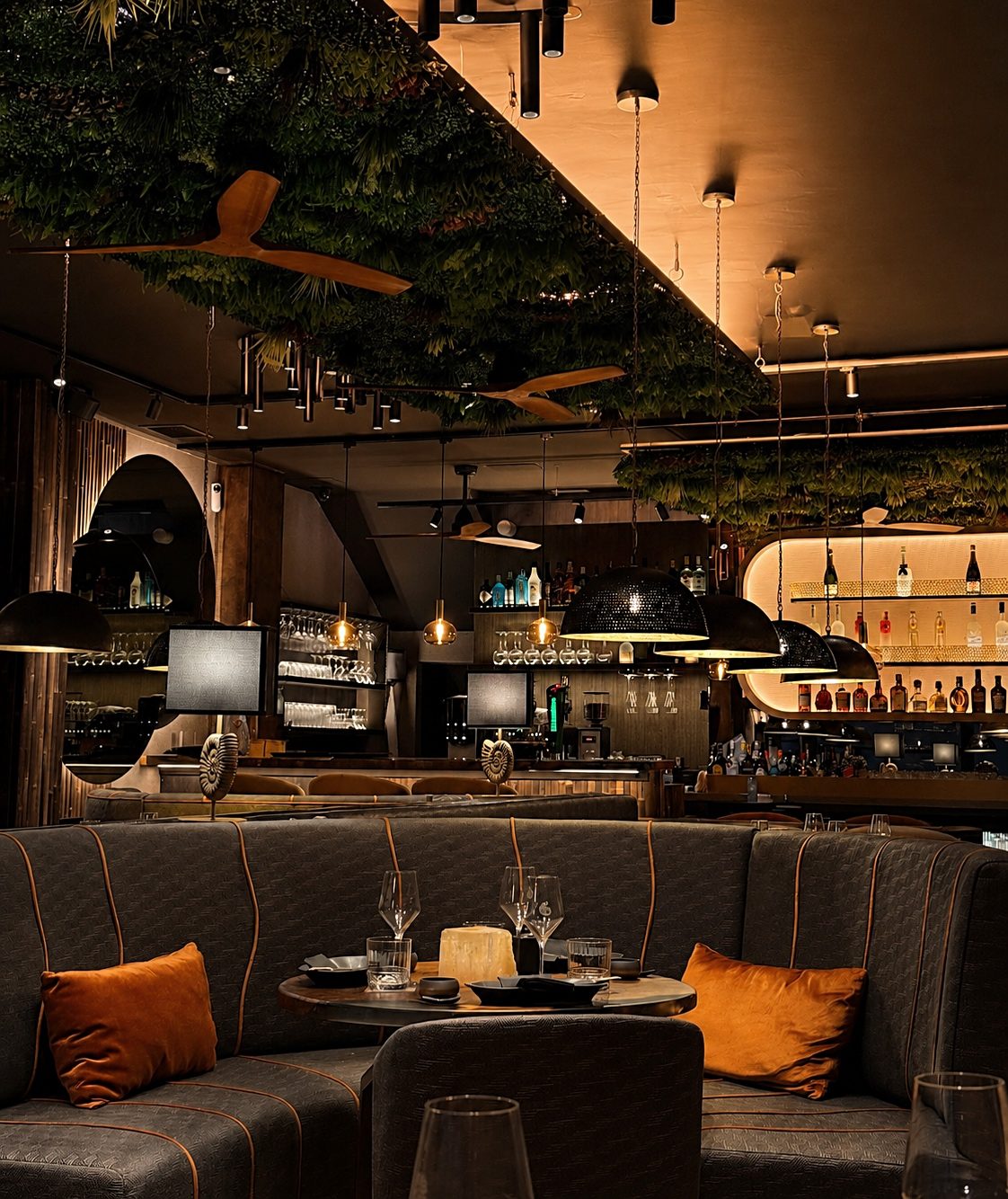 Sushi Restaurant — Luxury hospitality interior